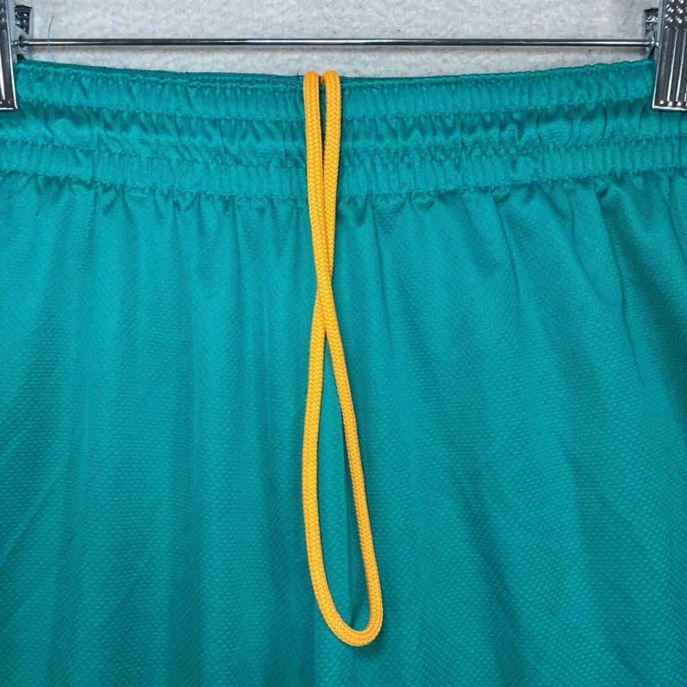 Nike Elite Basketball Shorts Men 2XL Teal Blue Baggy Drawstring Loose Y2K